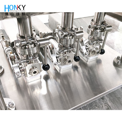 Multiple Heads Servo Motor Driven High Precision Piston Pump With Mix Hopper For High Viscosity Material Quantative Packing