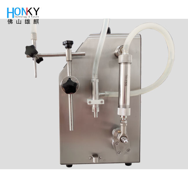 Desktop Przenośny 10ml Perfum Liquid Filling Machine Mały filler perfum z wysoką precyzją Piston Pump For Perfume
