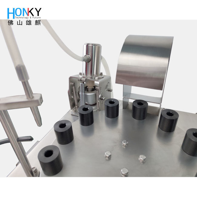 Półautomatyczna maszyna do napełniania fiol z wysoką precyzją pompy ceramicznej do 0, 6-6 ml