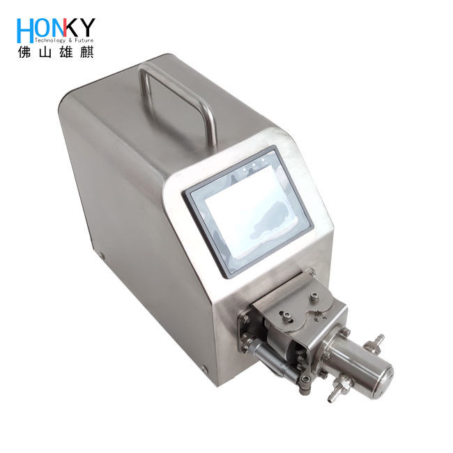 Wysokiej precyzji Desktop Mała Maszyna do wypełniania płynów dla małych fabryk