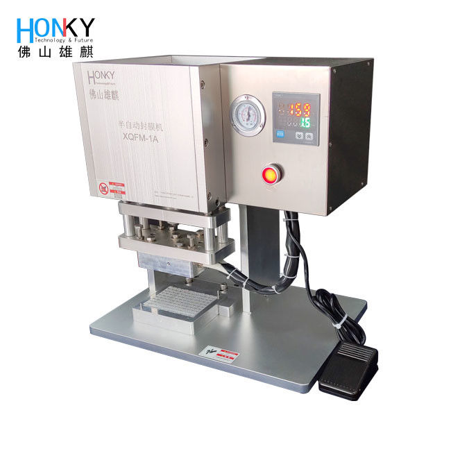 Laboratory Clean Bench Type Deep Well Plast Foil Sealing Machine Semiauto Foil Sealing Machine For Bio Reagent Sealing