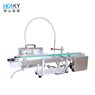 Maszyna do wypełniania fiolki typu desktopowa Mała linia do wypełniania z konwerterem do karmienia butelkami i Samll Bach do pielęgnacji skóry