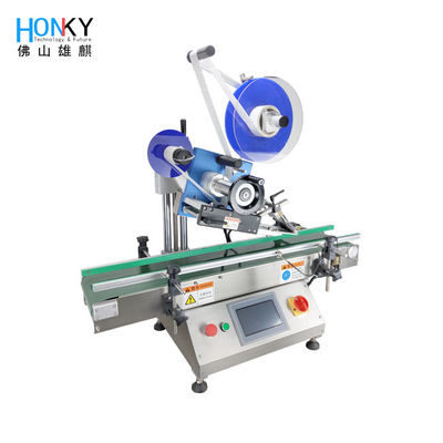 Plane Card Doypack Flat Surface Automatic Labeling Machine For Electronics Apparel Box Packaging (Płaskowierzchniowa maszyna do automatycznego etykietowania elektroniki)