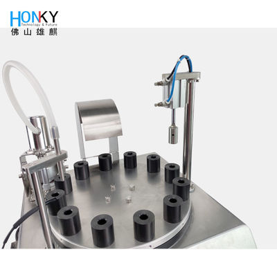Desktop 10ml Roller Ball Tube Filling And Capping Machine z wysoką precyzją pompy do napełniania