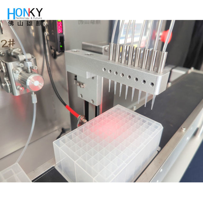 Clean Bench PCR Tube Strip Bio Reagent Desktop Filling Machine do linii typu 96 Deep Well Plate