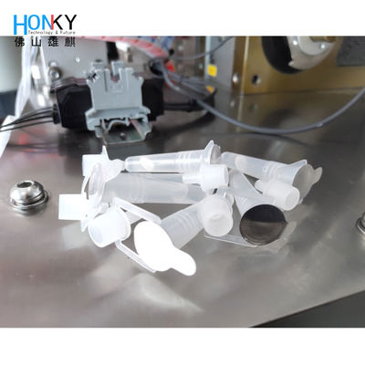 Maszyna do wypełniania rur PCR i uszczelniania folii z ceramiczną pompą tłokową do certyfikacji GMP